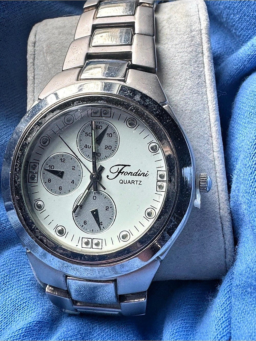 Fordini Quartz Silver-Tone Watch